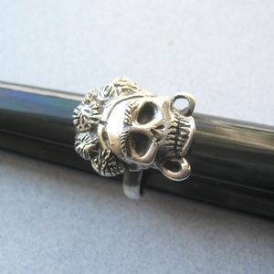 Ring Skull Day of Dead 925 Silver Frida Kahlo 7